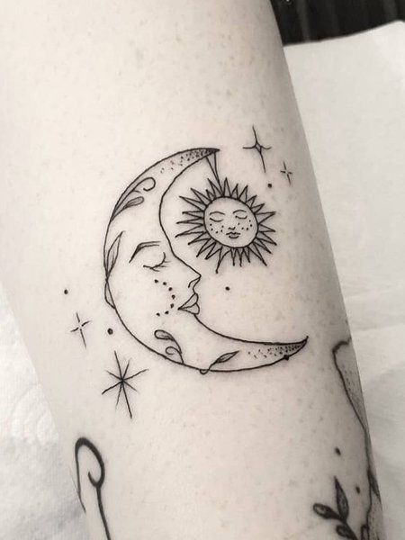 Tatuajes De Luna Y Sol (11)