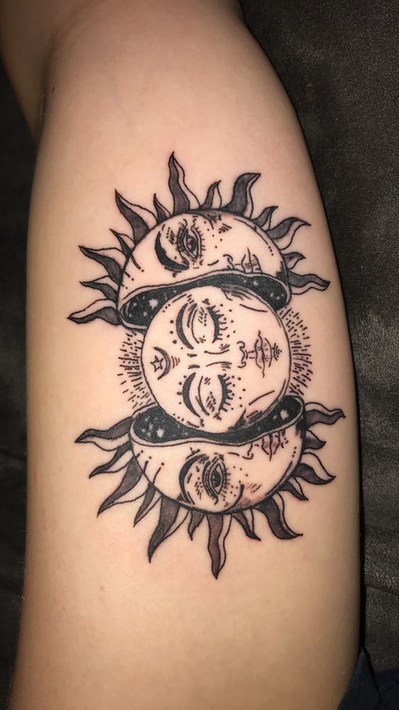 Tatuajes De Luna Y Sol (12)