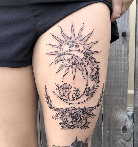 Tatuajes De Luna Y Sol (13)