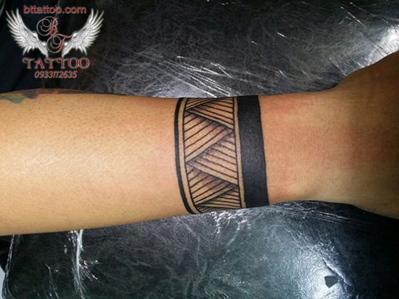 brazo tatoo maorie