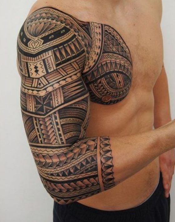 hombro y brazo tatuaje