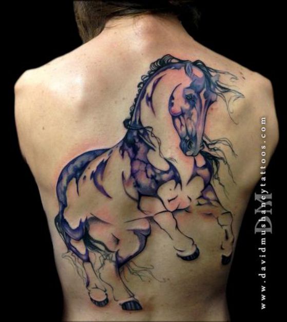 Tatuajes de caballos con diferentes diseños y estilos