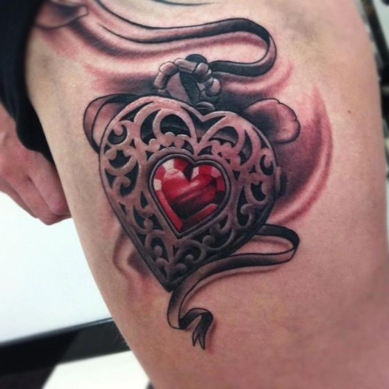 Tatuajes de Corazones Significativas muestras de Amor