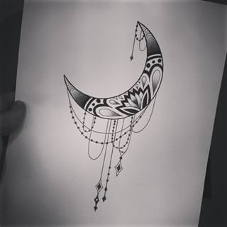 Tatuajes De Luna Trival (1)