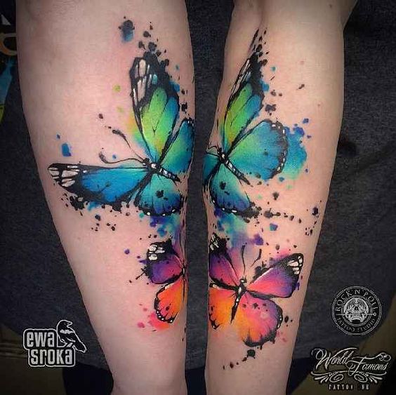 tatuajes de mariposas