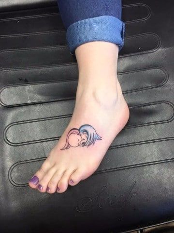 Tatuajes Angeles En Los Pies