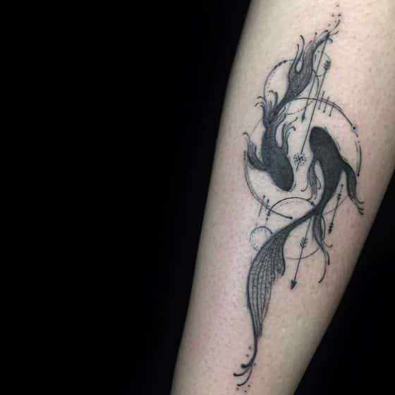 Yin y yang tattoo
