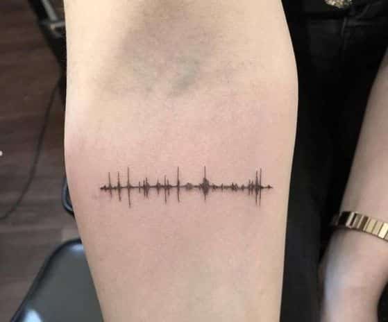 ondas de sonido para tatuarse