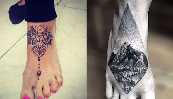 +50 Tatuajes en el Pie con Diseños Apropiados para esta Zona