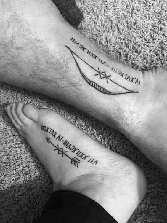 pareja complemento tatuaje