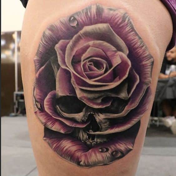 rosas calavera