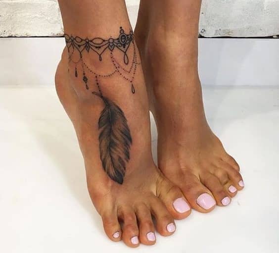 tatuajes en el pie