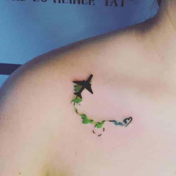 tatuajes de aviones