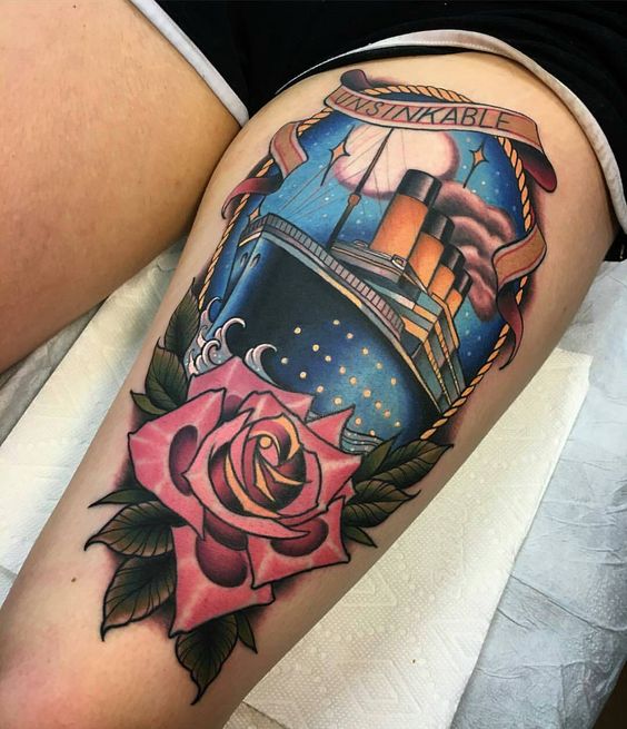 titanic tatuadop mujeres