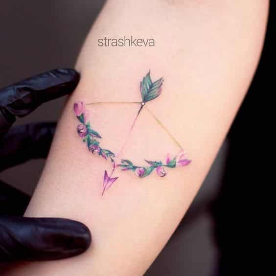 arco y flecha tatoo