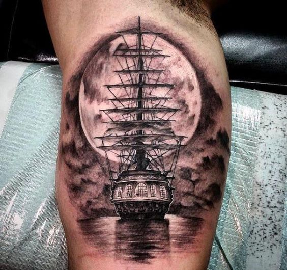 40 Tatuajes De Barcos Con Diferentes Diseños Y Sus Significados