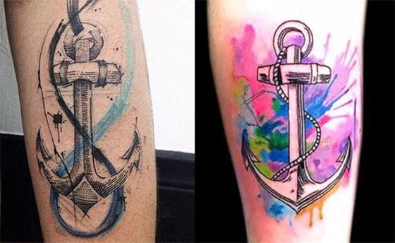 Tatuajes de anclas