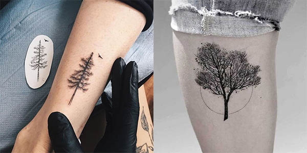 40 Tatuajes de árboles principales diseños y sus significados