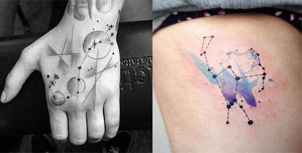 Tatuajes de Constelaciones – El Espacio Tatuado en tu Piel