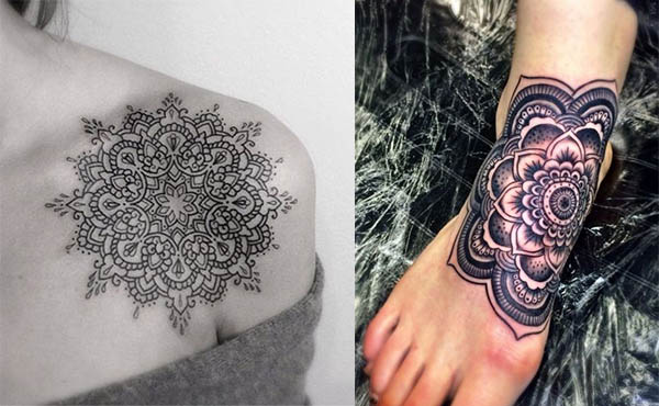 tatuajes de mandala para mujeres