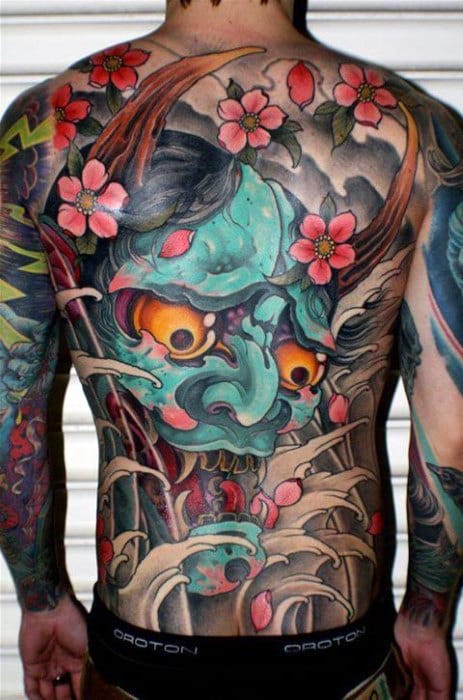 Tatuajes de demonio oni