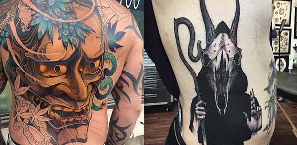 Tatuajes de DEMONIOS 【Diseños Realistas con Detalles Geniales】