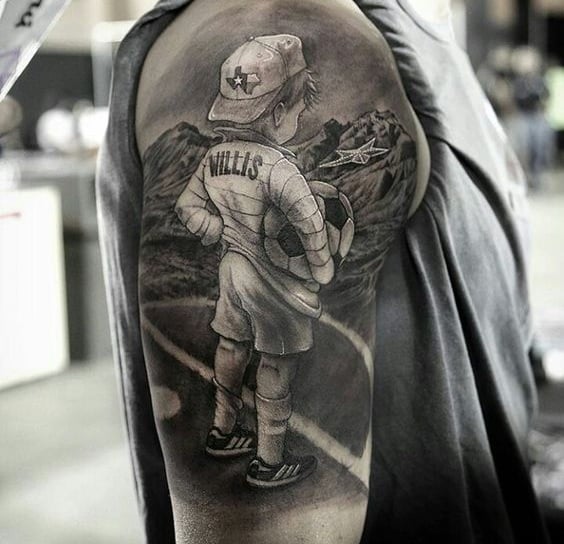 Tatuajes de fútbol geniales