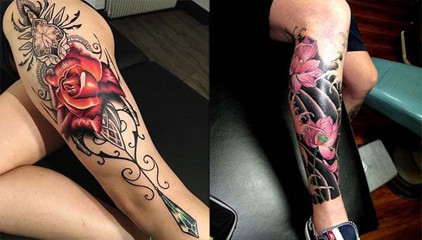 TATUAJES EN LAS PIERNAS【 Diseños Perfectos Para tus Muslos 】