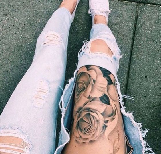 tatuajes en las piernas mujeres