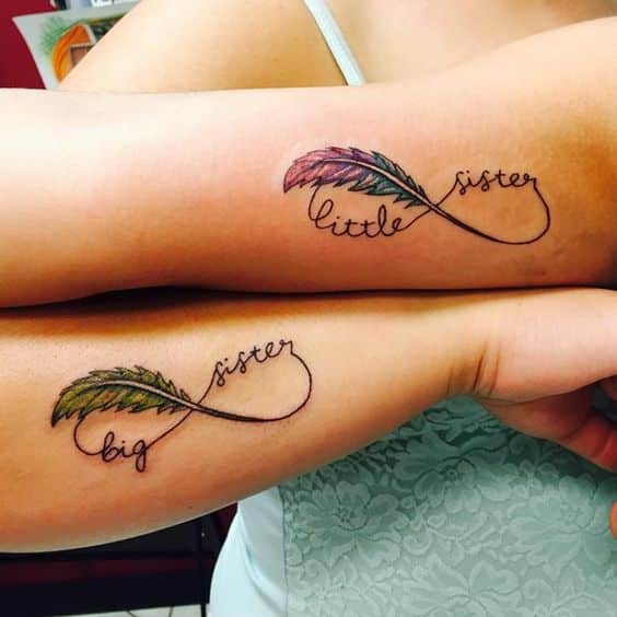 Geniales Diseños De Tatuajes Para Hermanas (2)