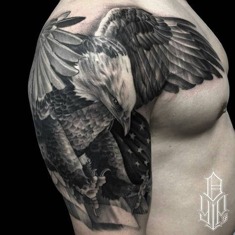 Tatuajes De Aguila Para Hombros (5)