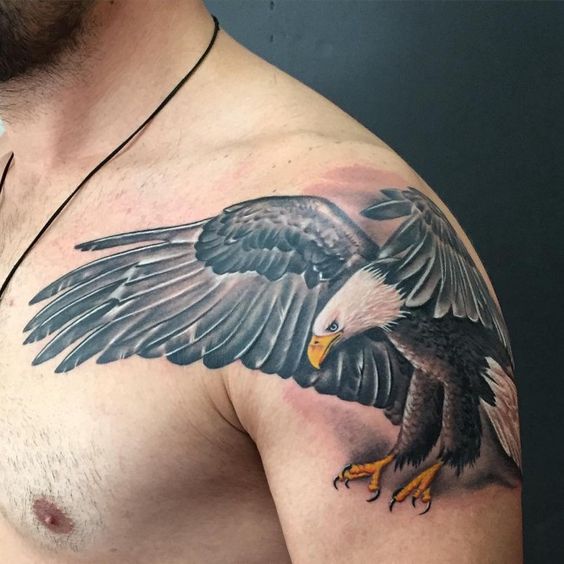 Tatuajes De Aguila Para Hombros (9)