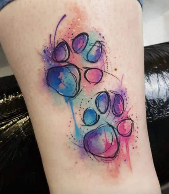 Huellas De Perros Tatuadas (2)