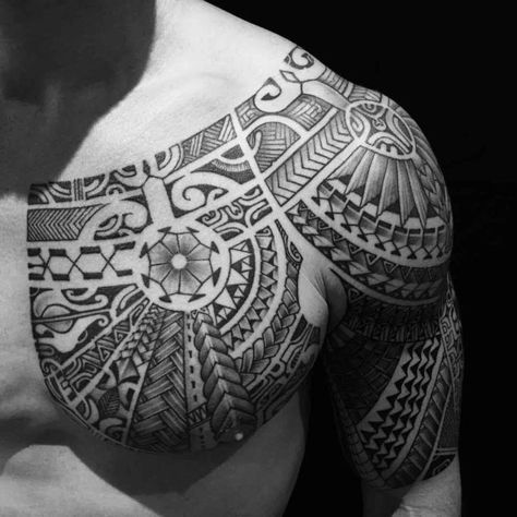 Tatuajes en el Hombro 【Diseños Perfectos para esta Zona 】