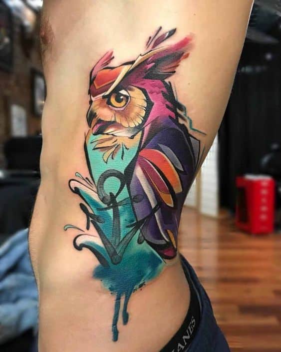 Tatuajes De Pajaros En Colores (3)