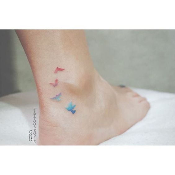 Tatuajes De Pajaros En Colores (4)