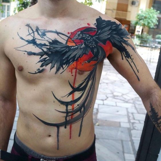 Tatuajes De Pajaros Hombres (8)