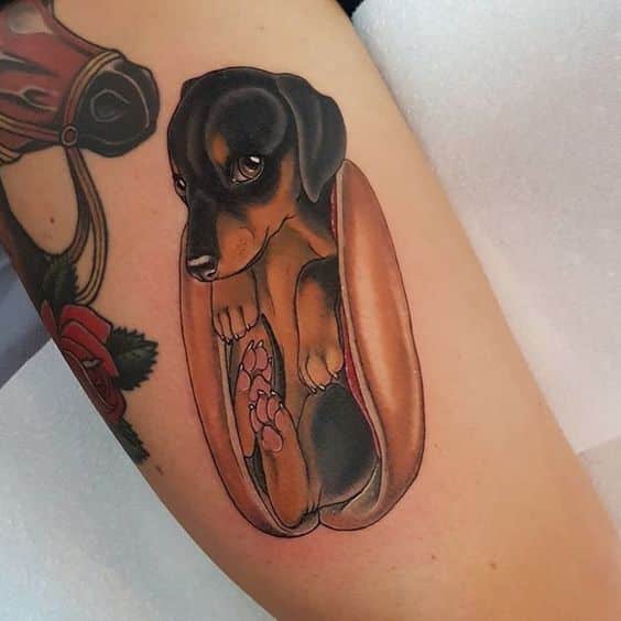 Tatuajes De Perros Salchichas (4)