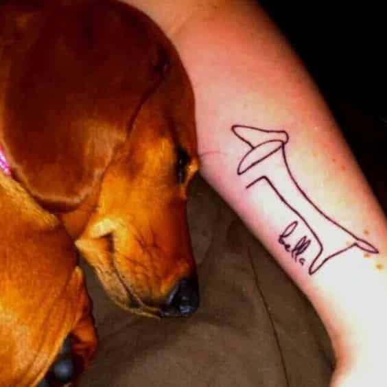 Tatuajes De Perros Salchichas (7)