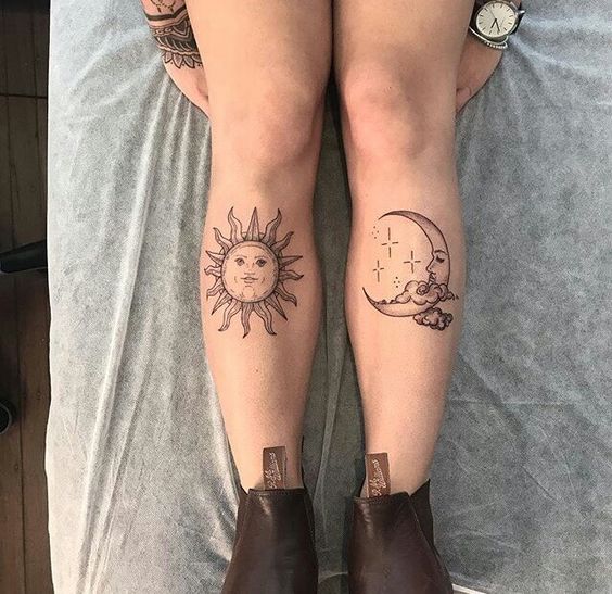 Tatuajes De Sol Y Luna (1)