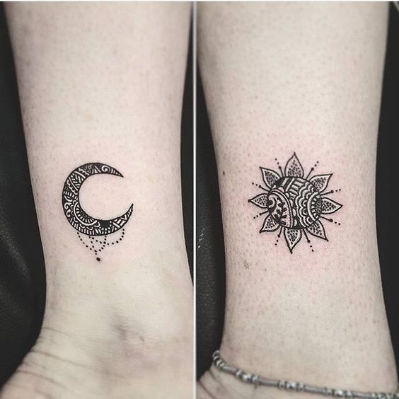 Tatuajes De Sol Y Luna Para Mujeres (11)