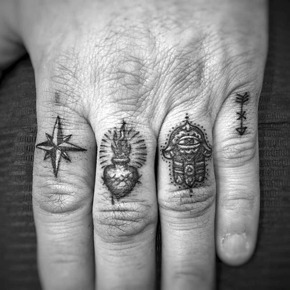 Tatuajes En Los Dedos Para Hombres (1)