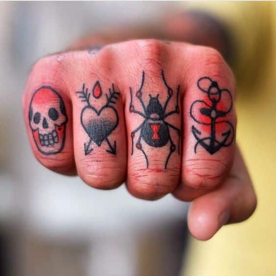 Tatuajes Hombres Dedos (6)