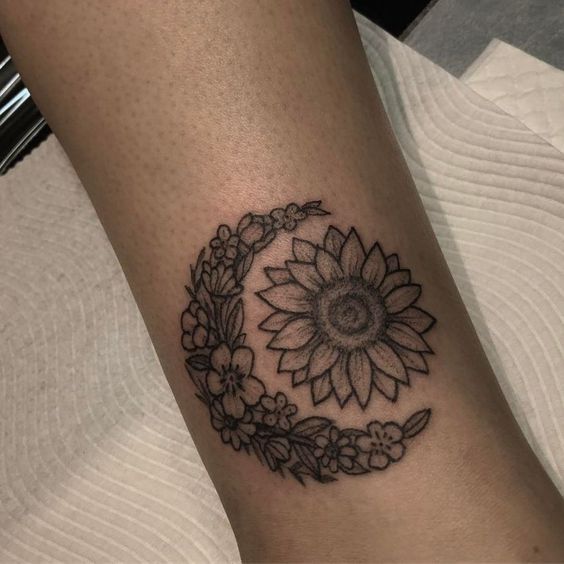 Tatuajes Sol Con Luna (4)