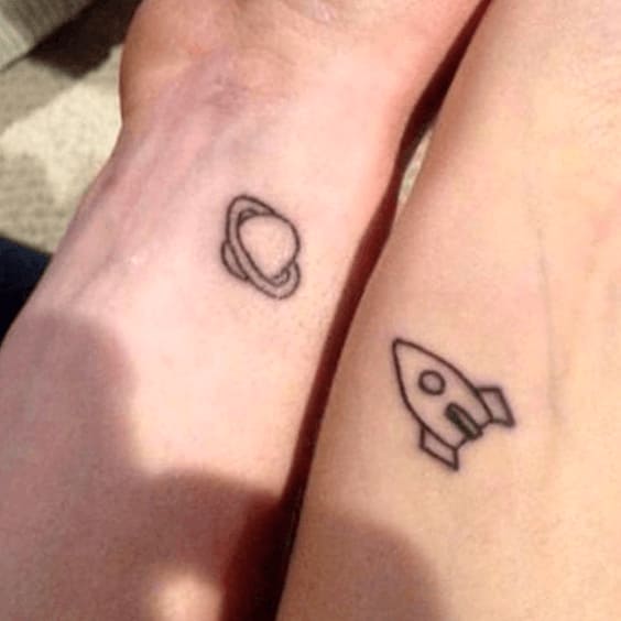 Tatuajes Para Parejas Pequeos