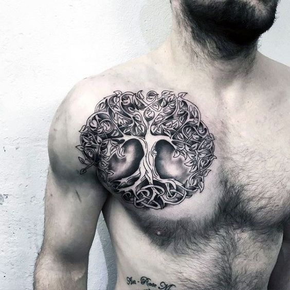 Hombres Con Tatuaje De Arbol De Vida (4)
