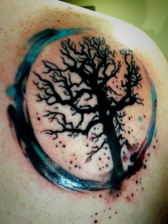 Hombres Con Tatuaje De Arbol De Vida (5)