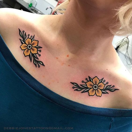 Pecho Tatuajes Mujeres (2)