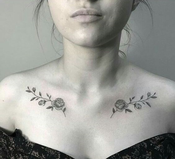 Pecho Tatuajes Mujeres (7)