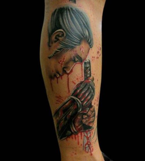 Samurais Tatuados En El Antebrazo (10)